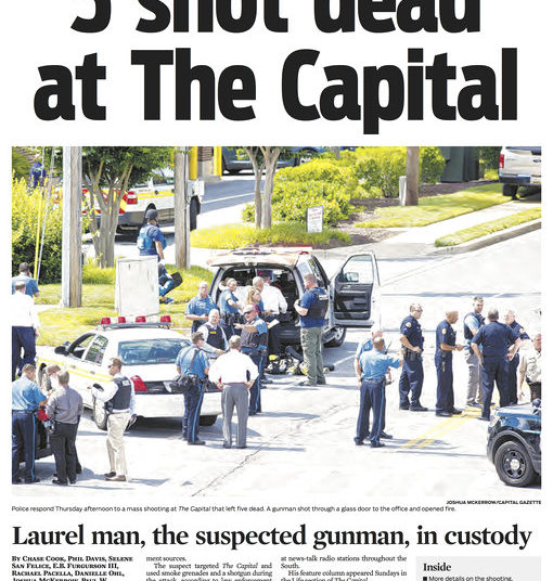Atacante de The Capital Gazette tenía problema legal con ese medio