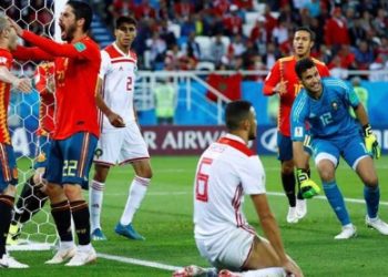 España empató con Marruecos y clasificó primero del Grupo B