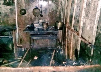 Cilindro de gas propano explota en escuela La Pedrera