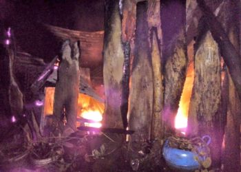 Enajenado mental prende fuego a vivienda en Usulután