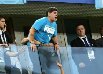 Maradona niega haber estado alcoholizado durante el partido Argentina-Nigeria