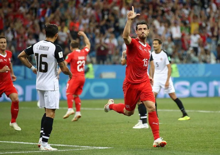 Suiza empata con Costa Rica y gana boleto a octavos del Mundial Rusia 2018