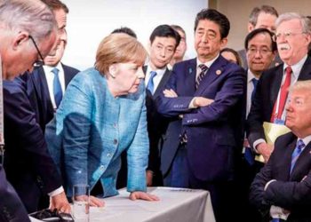 G7 ignora los exabruptos de Trump en Twitter