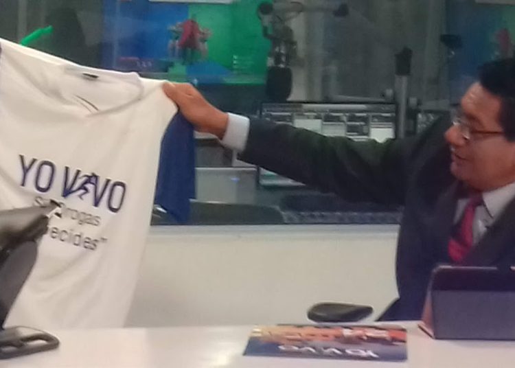 Jefe de la DAN invita a carrera “Yo vivo sin drogas, tú decides”