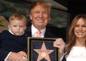 Otra vez destruyen la estrella de Trump en el Paseo de la Fama de Hollywood