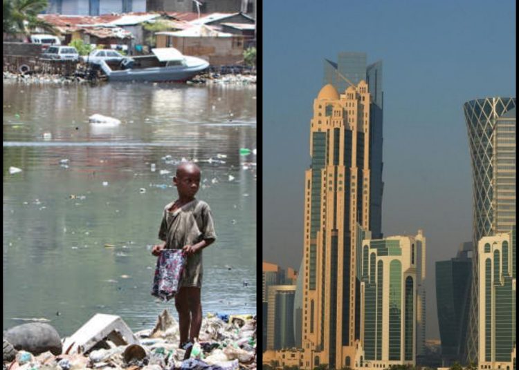 Estos son los países más ricos y los más desiguales del mundo