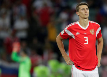 Así quedó el pie de un jugador ruso tras el partido contra Croacia