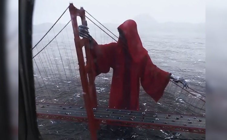 La espeluznante figura que ‘vigila’ el Golden Gate de San Francisco