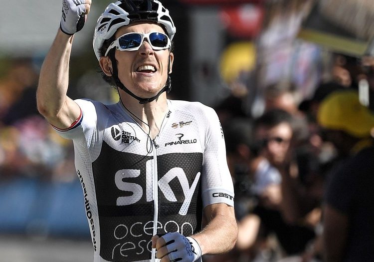 Tour de France: Geraint Thomas ganó la etapa y se subió a la punta de la general