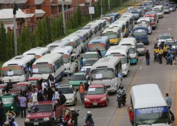 Honduras paralizada por paro de transportistas