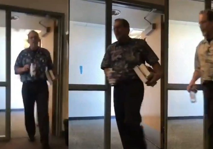 Un alumno grabó los saludos de su profesor durante seis meses y el resultado explotó en las redes