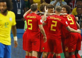 Belgas eliminan a Brasil del mundial de Rusia