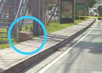 Caja vacía genera alarma en carretera Panamericana por posible bomba