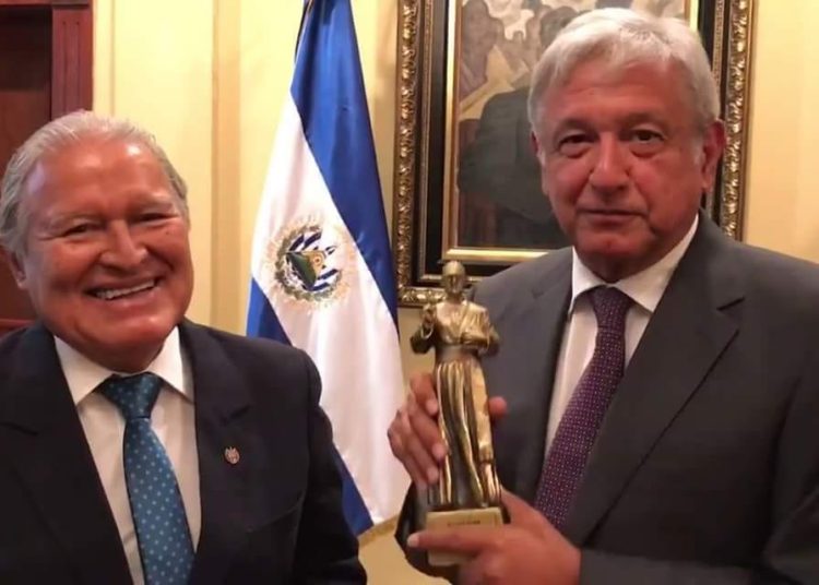 Sanchez Cerén felicita a AMLO por su victoria en México