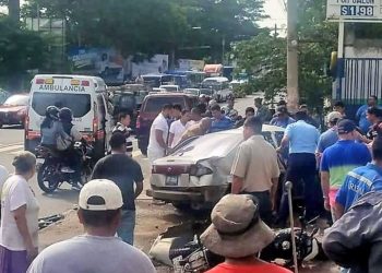 Reportan racha de accidentes a nivel nacional