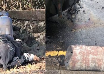 Pandilleros usan cilindros de gas propano para atentar contra elementos de la PNC