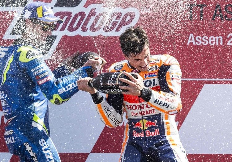 MotoGP: En una peleada carrera, Marc Márquez se llevó el triunfo
