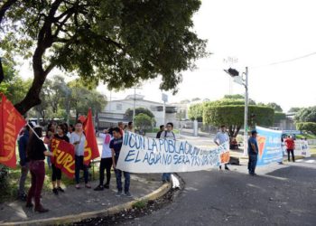 Marchas colapsan arterias de San Salvador