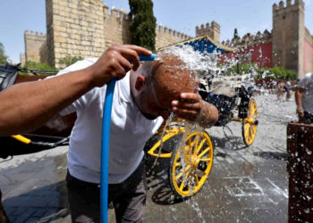 Altas temperaturas récord están derritiendo el asfalto en Europa
