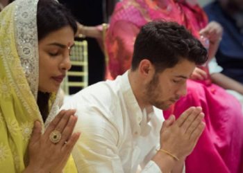 Nick Jonas y Priyanka Chopra celebran su fiesta de compromiso en Mumbai