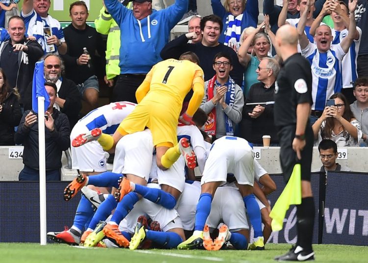 El Brighton dio la sorpresa y se impuso ante el Manchester United
