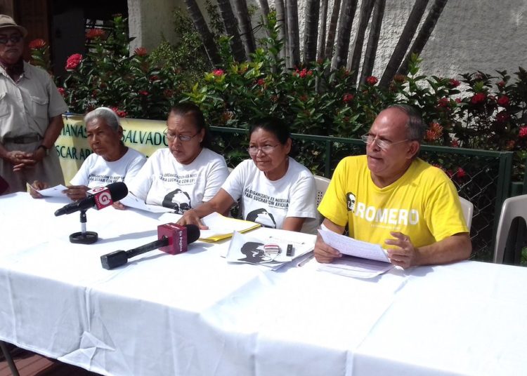 Comité Nacional Monseñor Romero realiza denuncias contra políticos salvadoreños