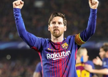 Messi promete a la afición del Barca ganar la Liga de Campeones