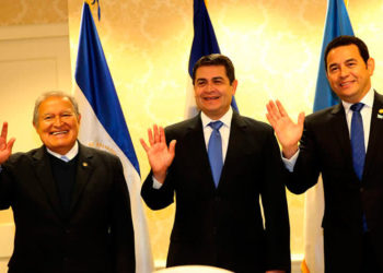 Presidentes del Triángulo Norte afinan detalles para integración aduanera