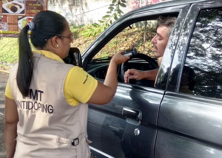 Más de 156 conductores ebrios fueron detectados en vacaciones de agosto
