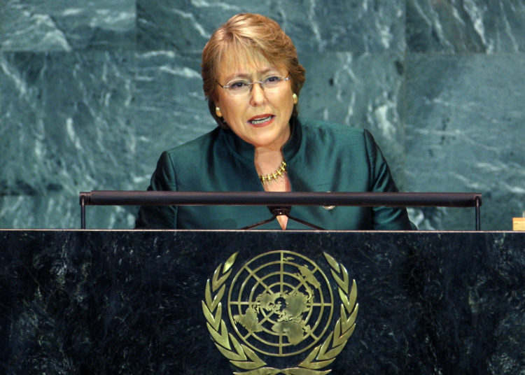 Bachelet a un paso de ser la nueva Alta Comisionada de Derechos Humanos de la ONU