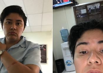 VIDEO: Defensora de DD. HH. denuncia haber sido agredida por vigilante de Cancillería