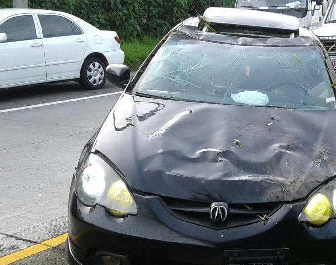 Hombre muere al estrellar su vehículo en bulevar monseñor Óscar Arnulfo Romero