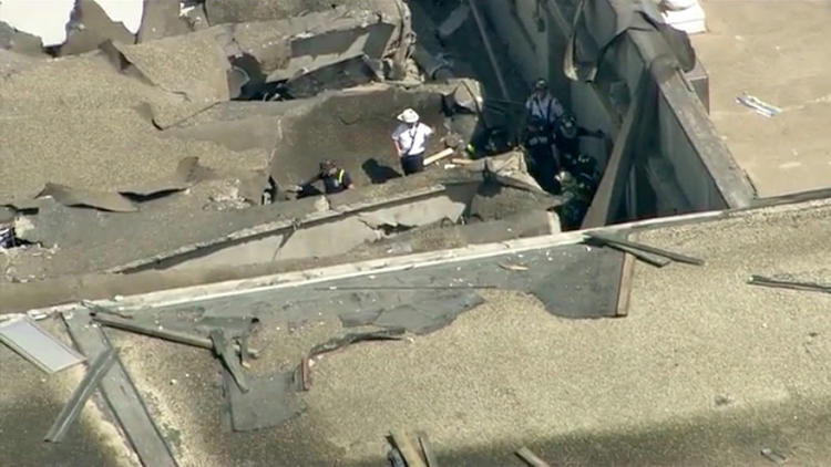 Tras explosión en Chicago buscan a posibles personas atrapadas