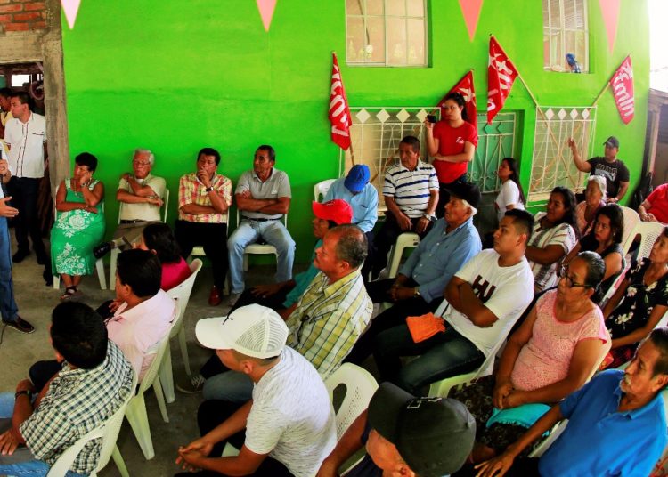 Hugo Martínez de gira en los departamentos de La Paz y San Vicente