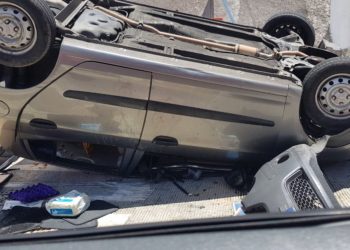 El primer accidente de tránsito en «El Paso del Jaguar»