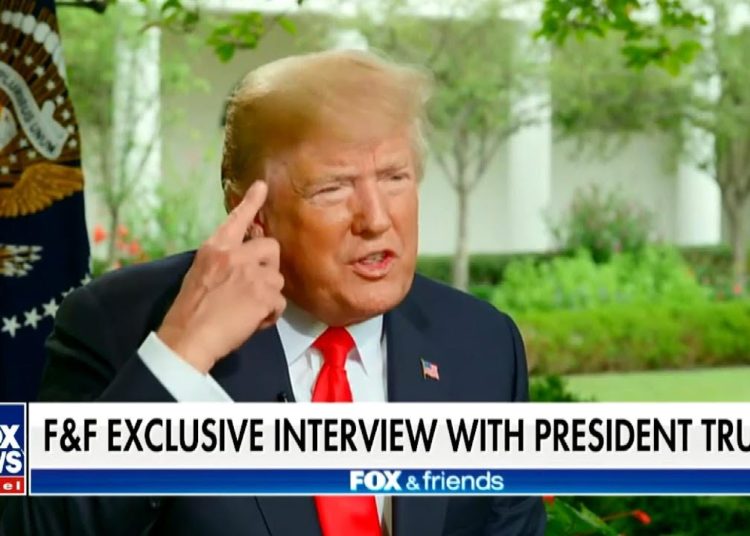 La entrevista mas polémica de Trump en su peor semana en la presidencia de EE UU