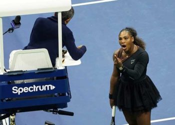 «Mentiroso y ladrón»: Serena Williams insulta al juez y arma un escándalo en la final del US Open