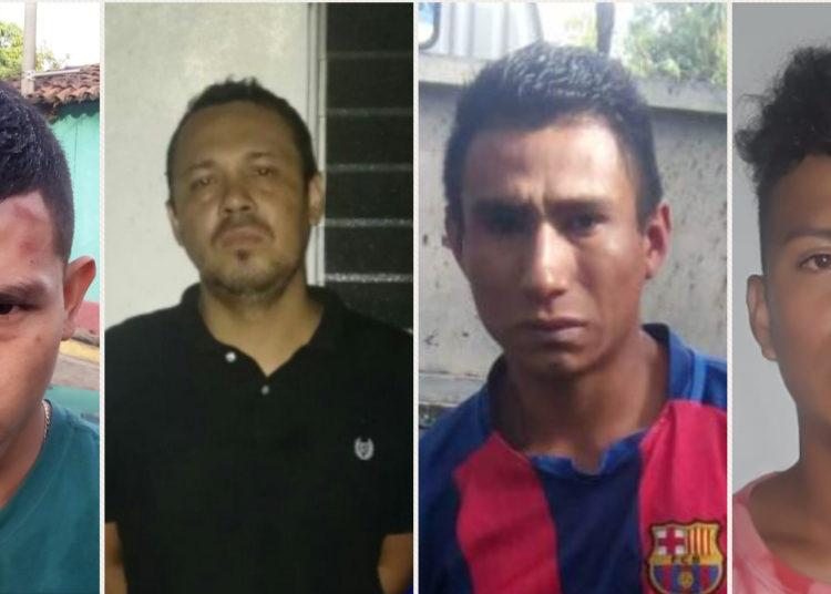 Caen cuatro sujetos, tres requeridos por la justicia y uno en flagrancia