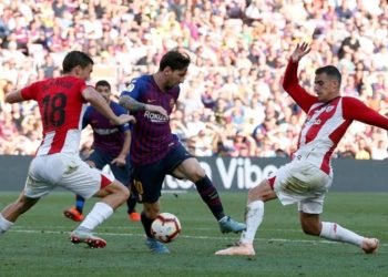 Lionel Messi evitó una nueva derrota del Barcelona