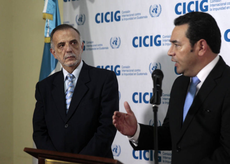 ONU declara que el jefe de la CICIG sigue siendo Iván Velásquez