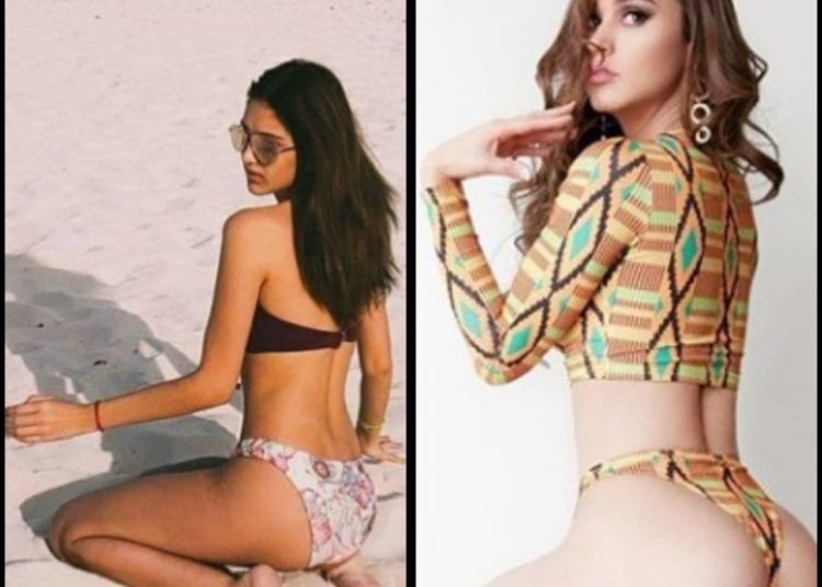 Hermana de «La Chica del Clima» le hace la competencia y posa con poca ropa