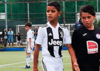 Hijo de Cristiano Ronaldo debuta en la Juventus con cuatro goles