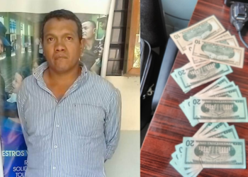 Capturan a sujeto que pretendía comprar con billetes falsos en San Vicente