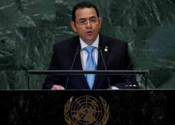 Jimmy Morales acusa a la CICIG en la ONU de «montar un sistema de terror» en Guatemala