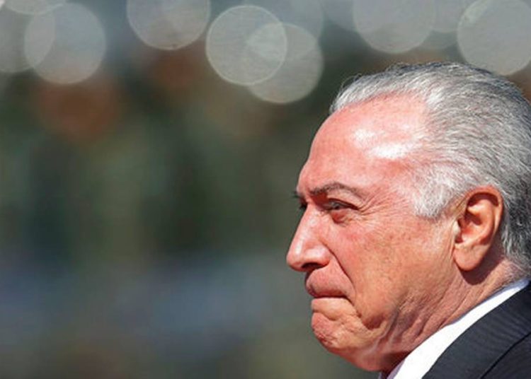Policía federal dice tener evidencia de que Temer recibió sobornos de Odebrecht