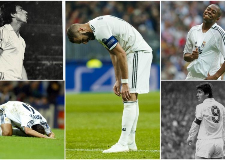 Las siete peores rachas del Real Madrid sin marcar en su historia