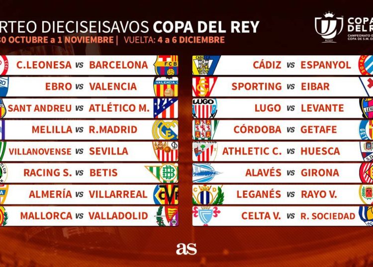 Conoce a los rivales de Real Madrid y Barcelona en la Copa del Rey