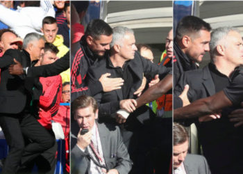 Escandaloso final en el Chelsea-Manchester United: Mourinho casi provoca una batalla campal