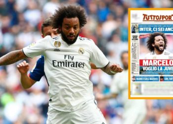 Desde Italia especulan con el fichaje de Marcelo a la Juventus