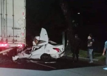 Dos pandilleros mueren y dos más resultan lesionados en accidente de tránsito